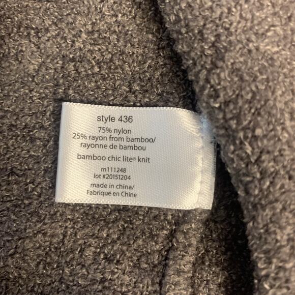 Barefoot Dreams Sweater Women S/M Brown‎ Bamboo Chic Lite Cozycore Small Medium - Picture 6 of 6